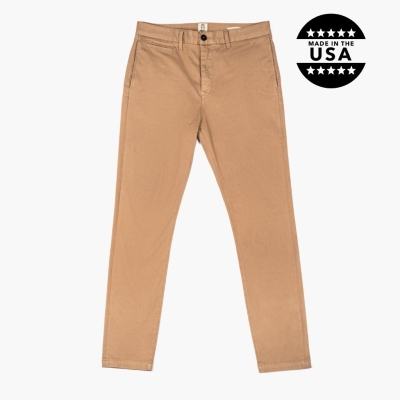 Thursday Boots Axe Slim Fit Chinos παντελονι ανδρικα καφε | GR7831AXW