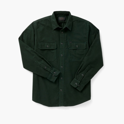 Thursday Boots Field Flannel πουκαμισα ανδρικα πρασινο | GR3049IAZ