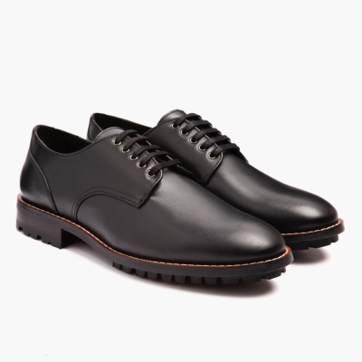 Thursday Boots Statesman - Lug Sole επισημα παπουτσια ανδρικα μαυρα | GR5482WER